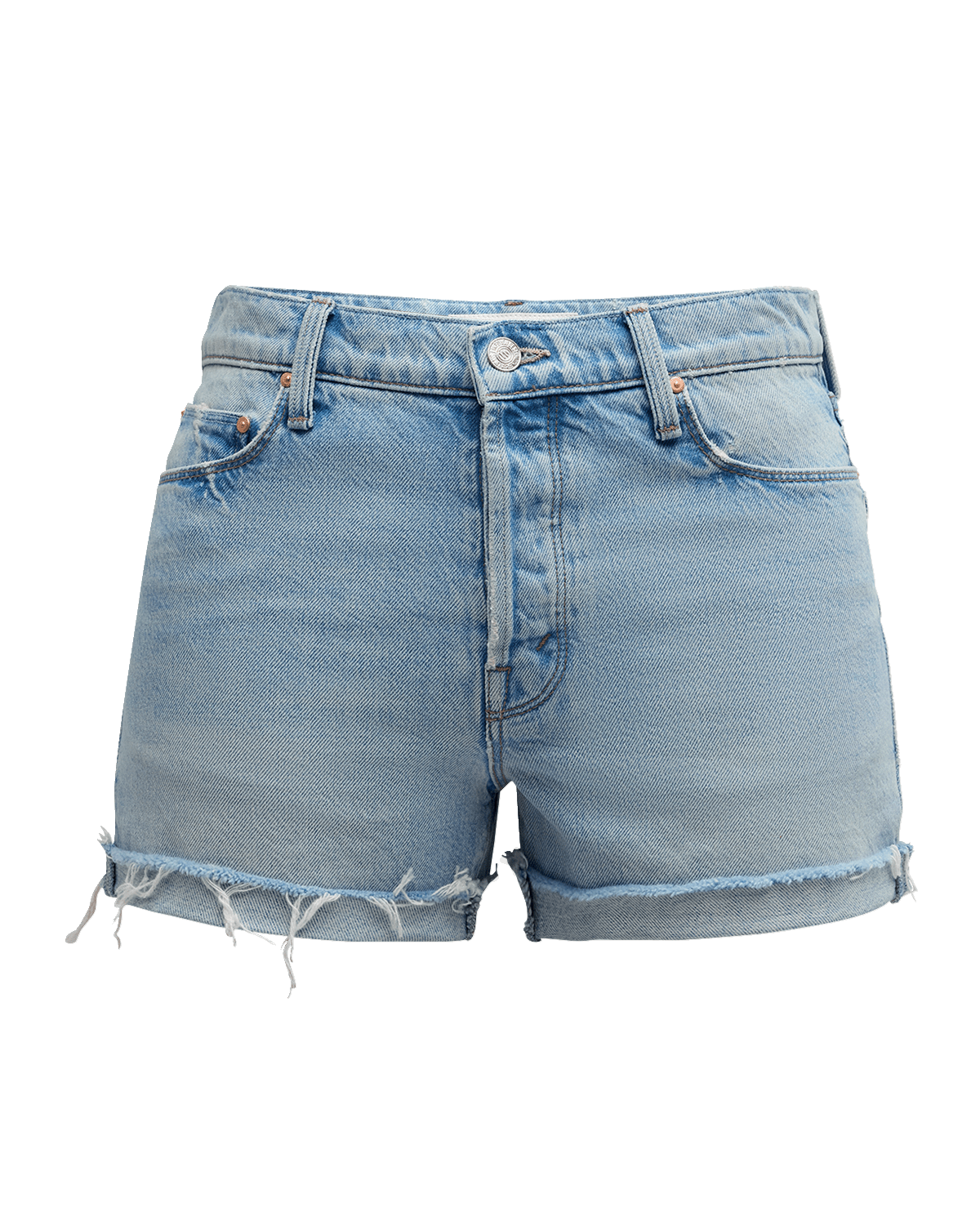 MOTHER The Proper Short Denim Shorts