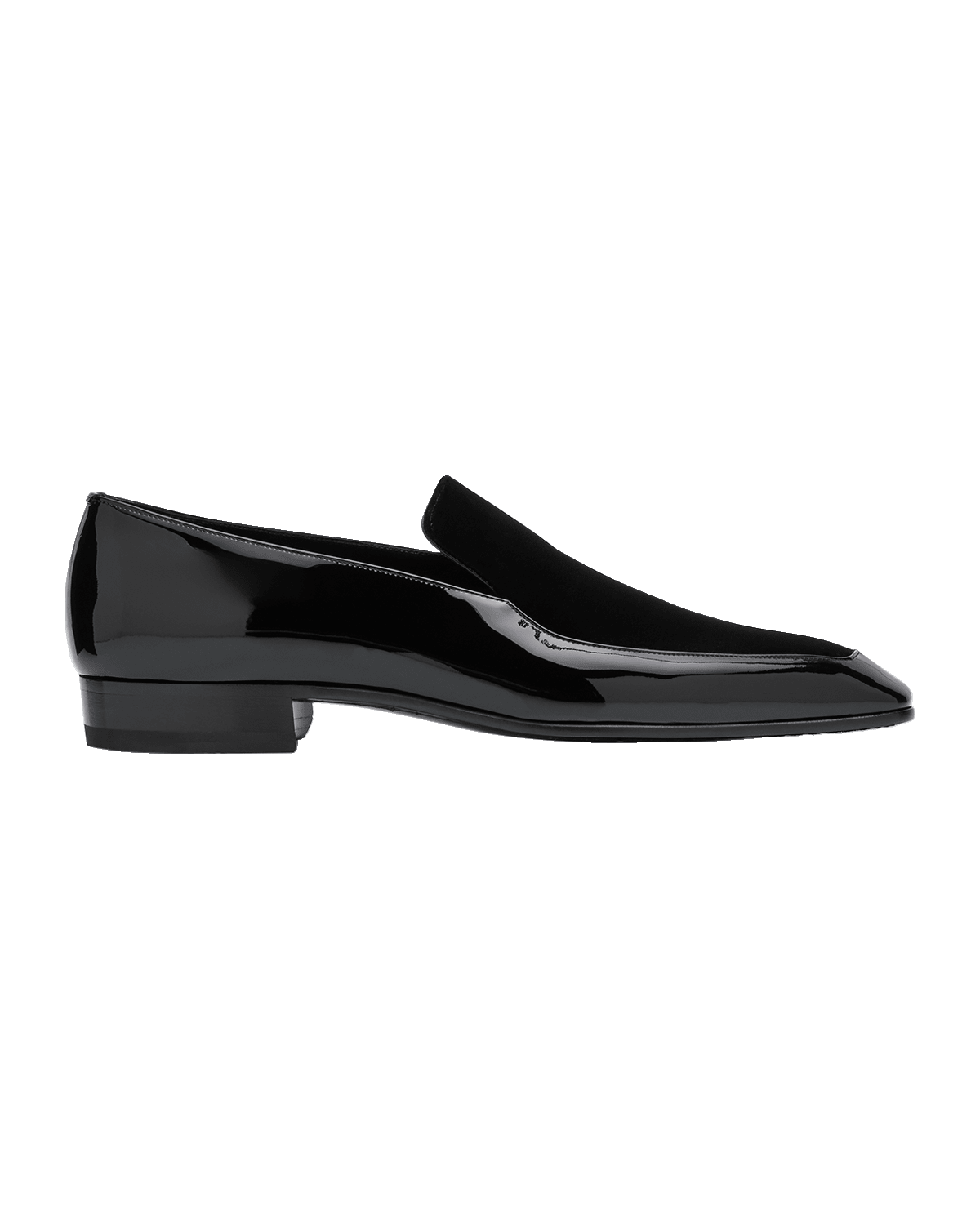 Saint Laurent Men's Gabriel 20 Patent Leather Loafers