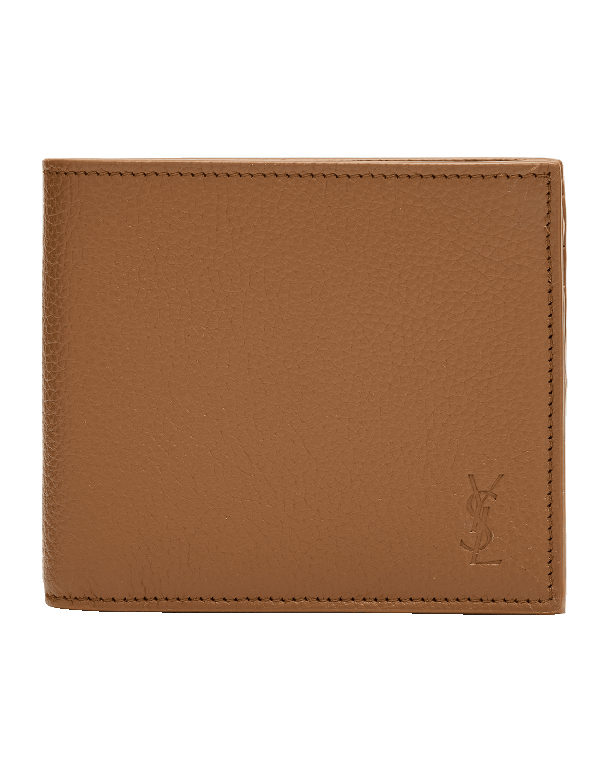 Saint Laurent Men's YSL Bifold Wallet in Leather