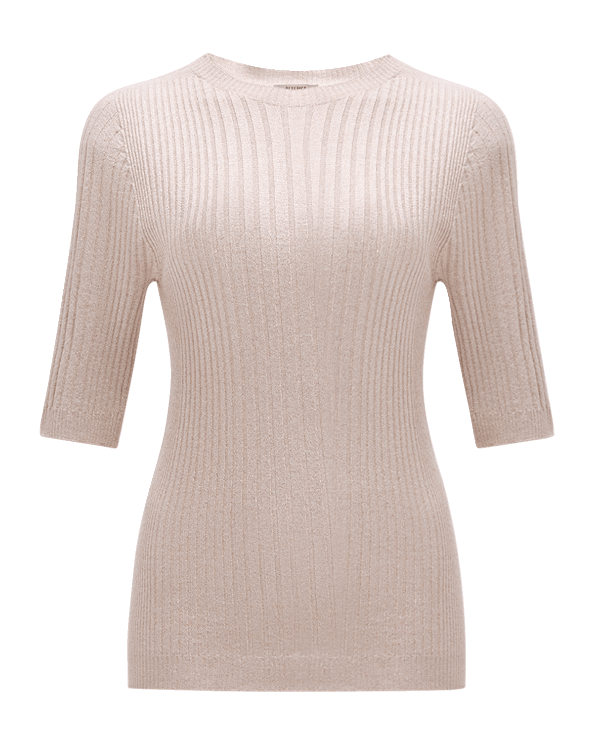 Peserico Ribbed Crewneck Tricot Sweater