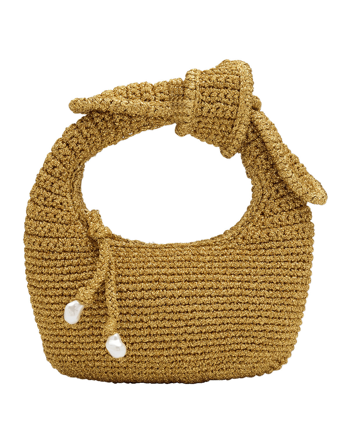 POOLSIDE The Josie Knot Top-Handle Bag
