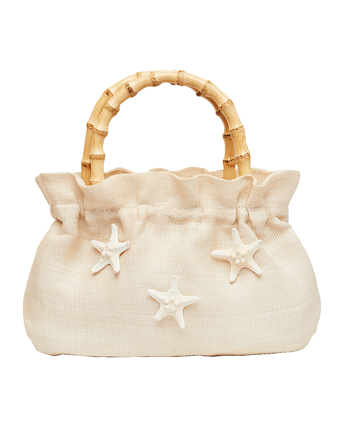 POOLSIDE The Peyton Starfish Pouch Top-Handle Bag