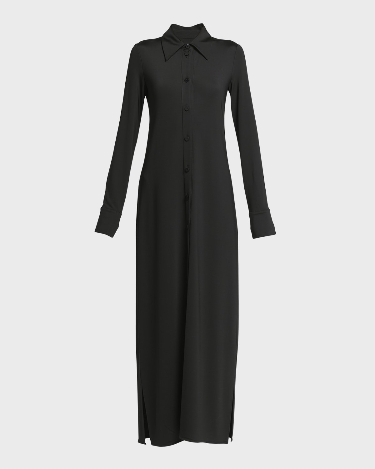 Jil Sander Long-Sleeve Maxi Shirtdress