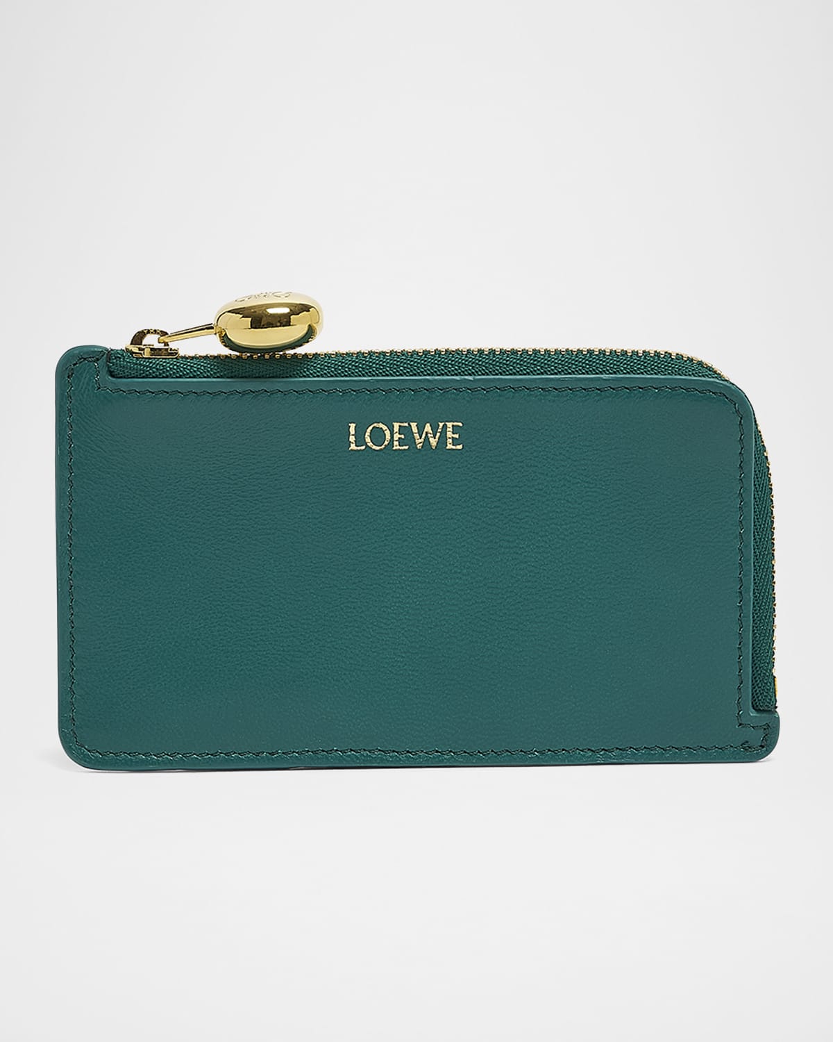 Loewe Pebble Zip Leather Card Holder