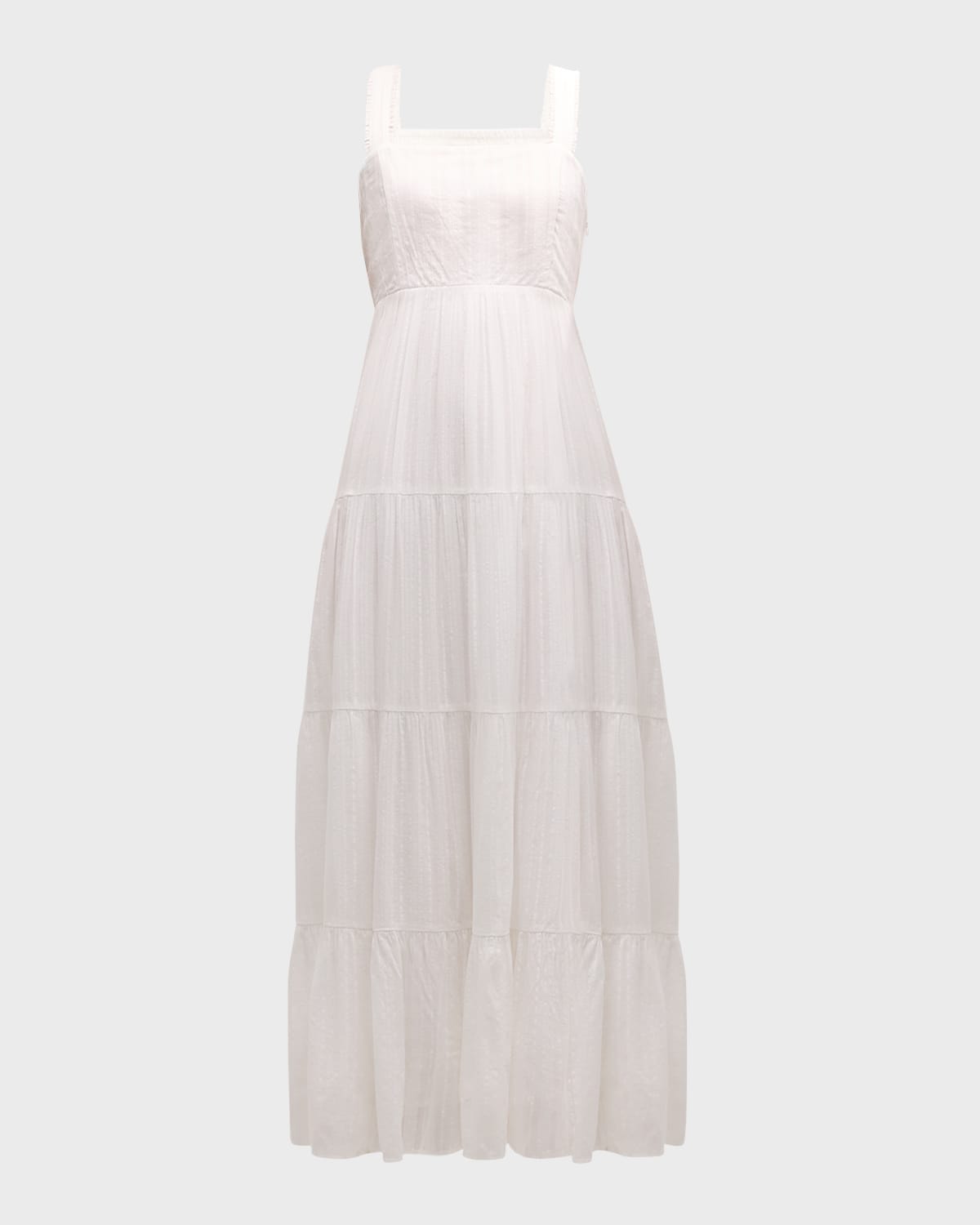 PAIGE Ginseng Tiered A-Line Maxi Dress