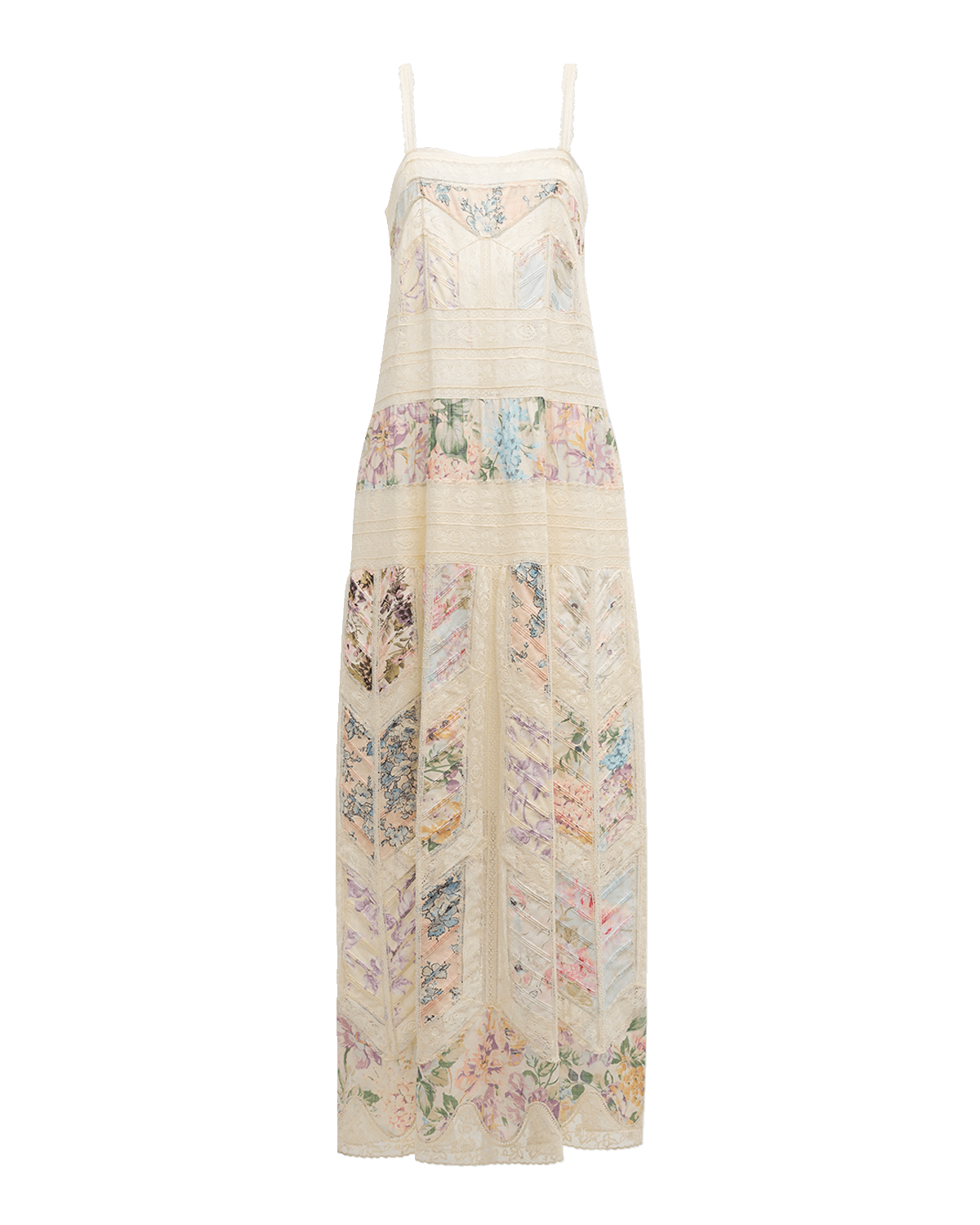 Zimmermann Halliday Lace Trim Slip Dress