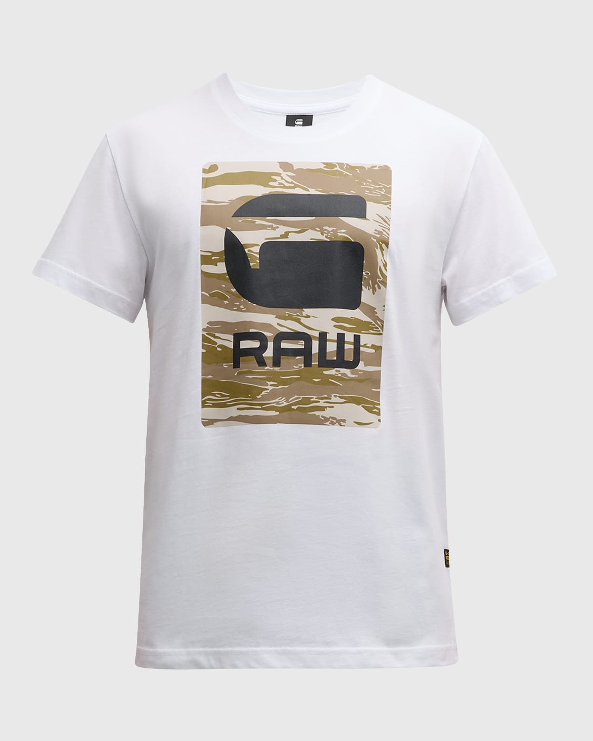 G-STAR RAW Men's Camo Box Graphic T-Shirt