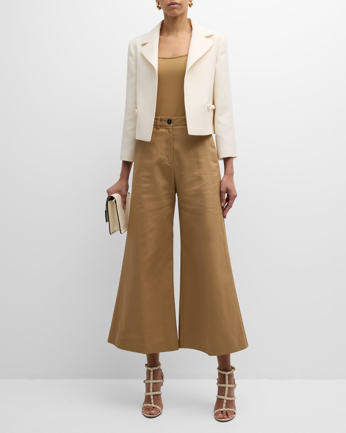 Valentino Garavani Solid Crepe Couture Jacket