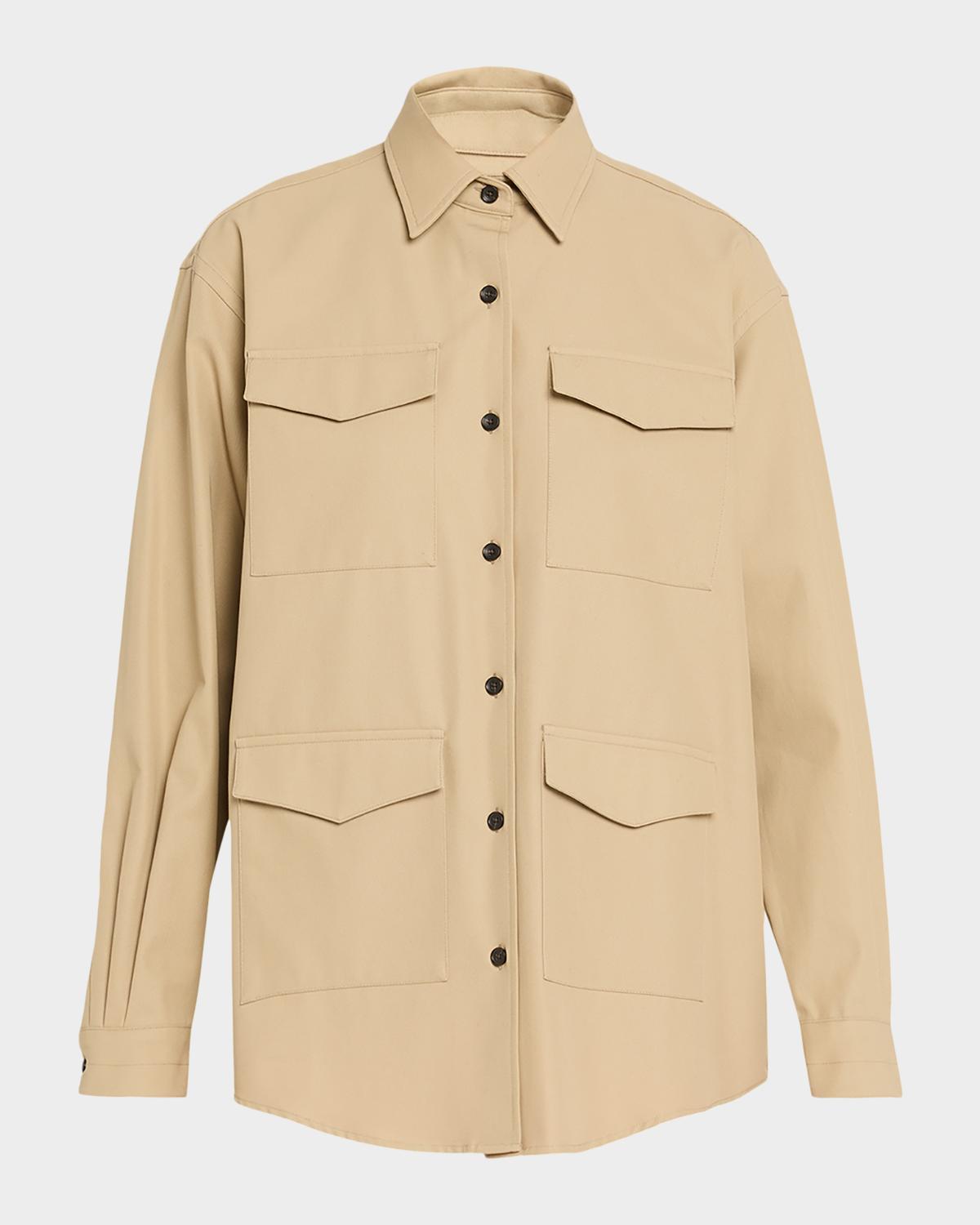 MARIA MCMANUS Cargo Pocket Utilitarian Shirt
