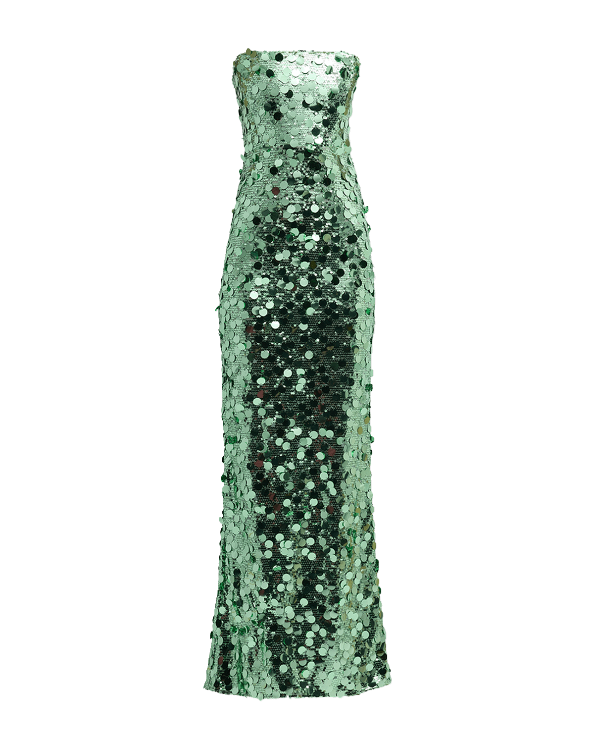 Bronx and Banco Farah Strapless Sequin Column Gown