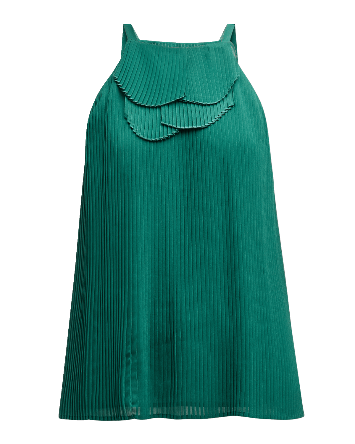 Emporio Armani Pleated Halter Blouse