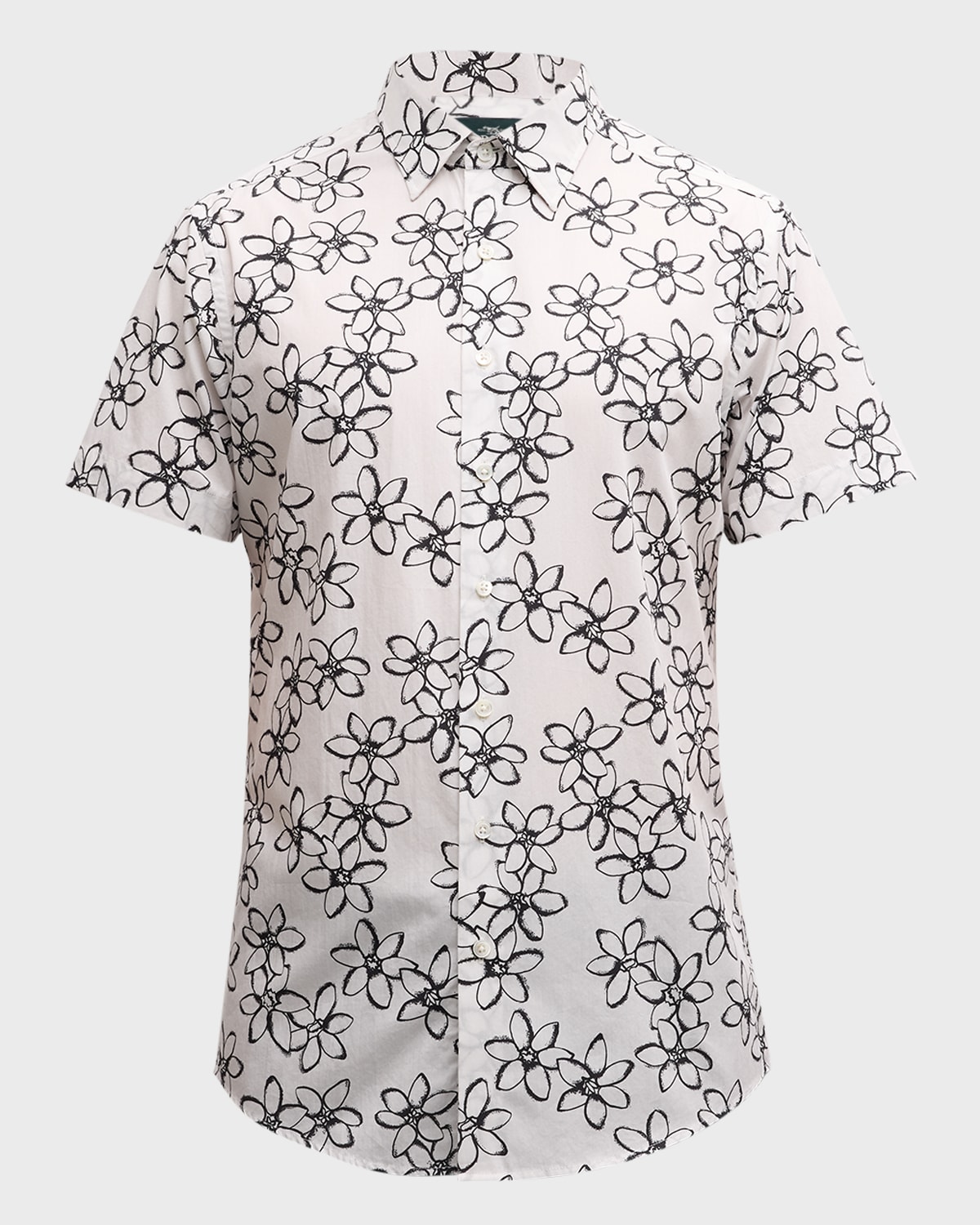 Rodd & Gunn Men's Wingrove Floral-Print Short-Sleeve Shirt