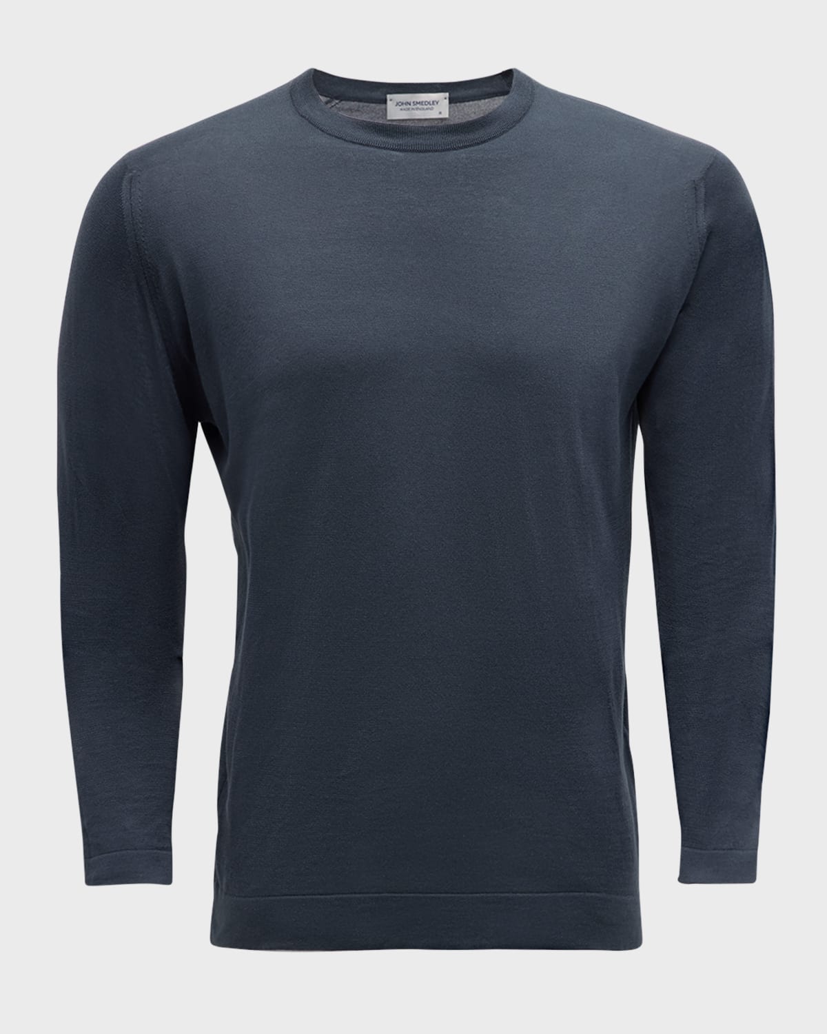 John Smedley Men's Weatherby Sea Island Cotton Crewneck Sweater