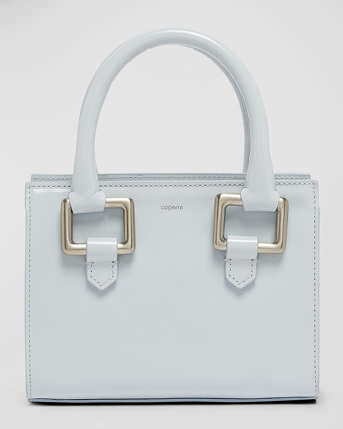 Coperni Emoji Leather Top-Handle Bag