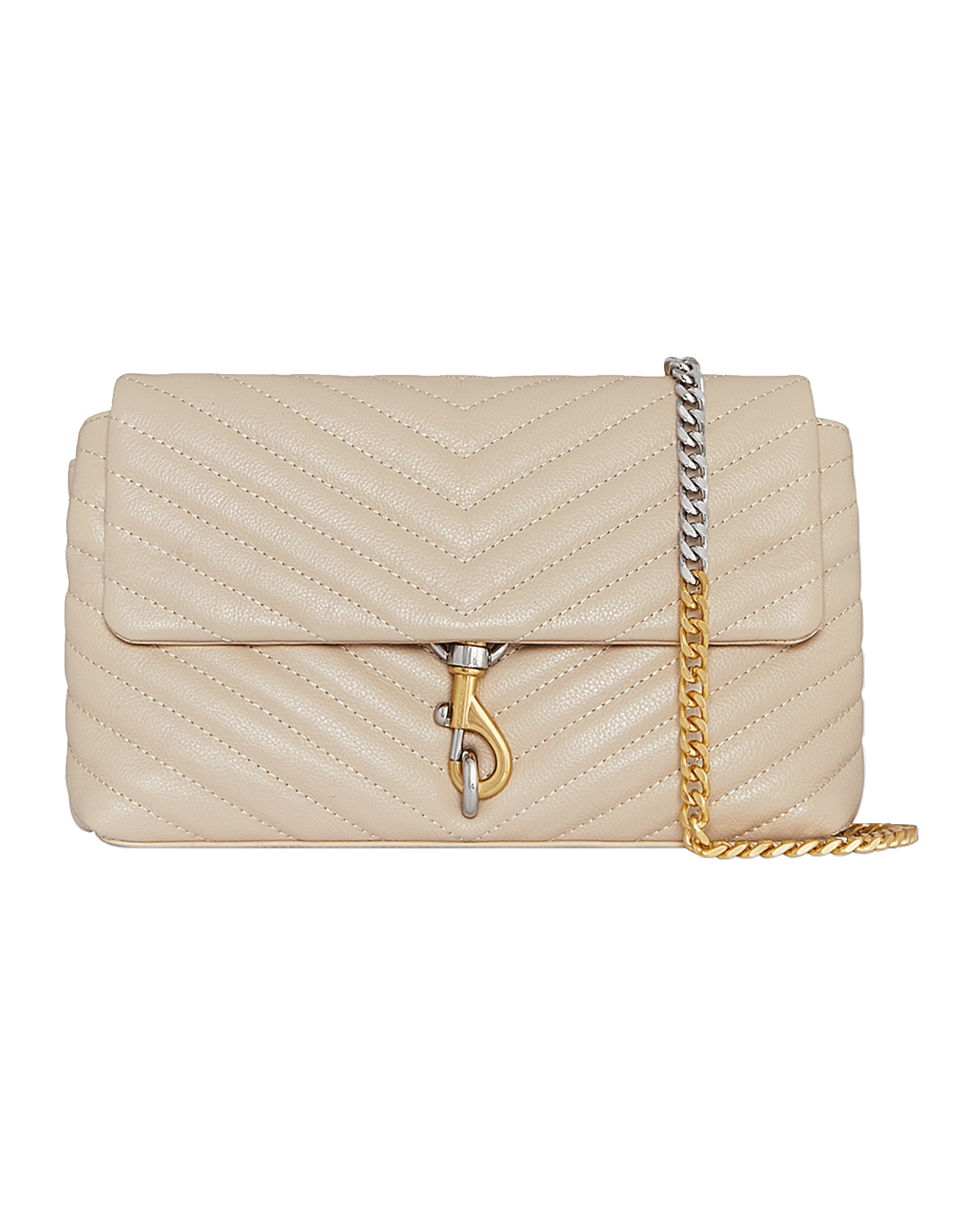 Rebecca Minkoff Edie Medium Quilted Leather Chain Crossbody Bag