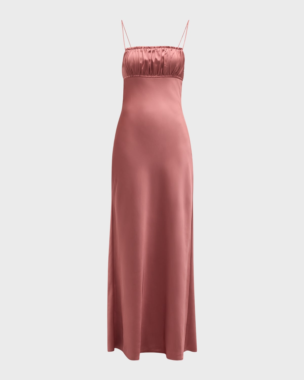PAIGE Miren Satin Maxi Dress