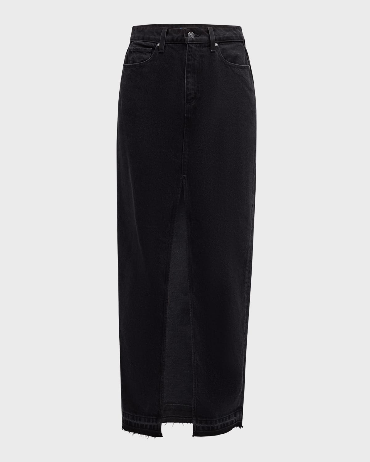 PAIGE Angela Denim Maxi Skirt
