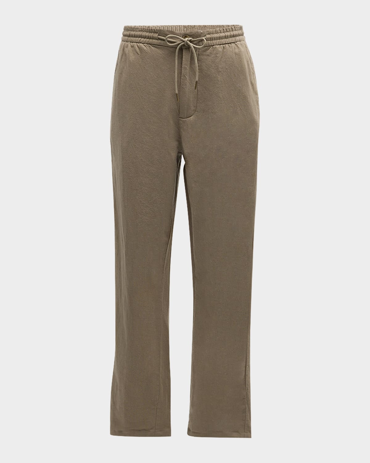 Rails Men's Callum Cotton-Linen Drawstring Pants
