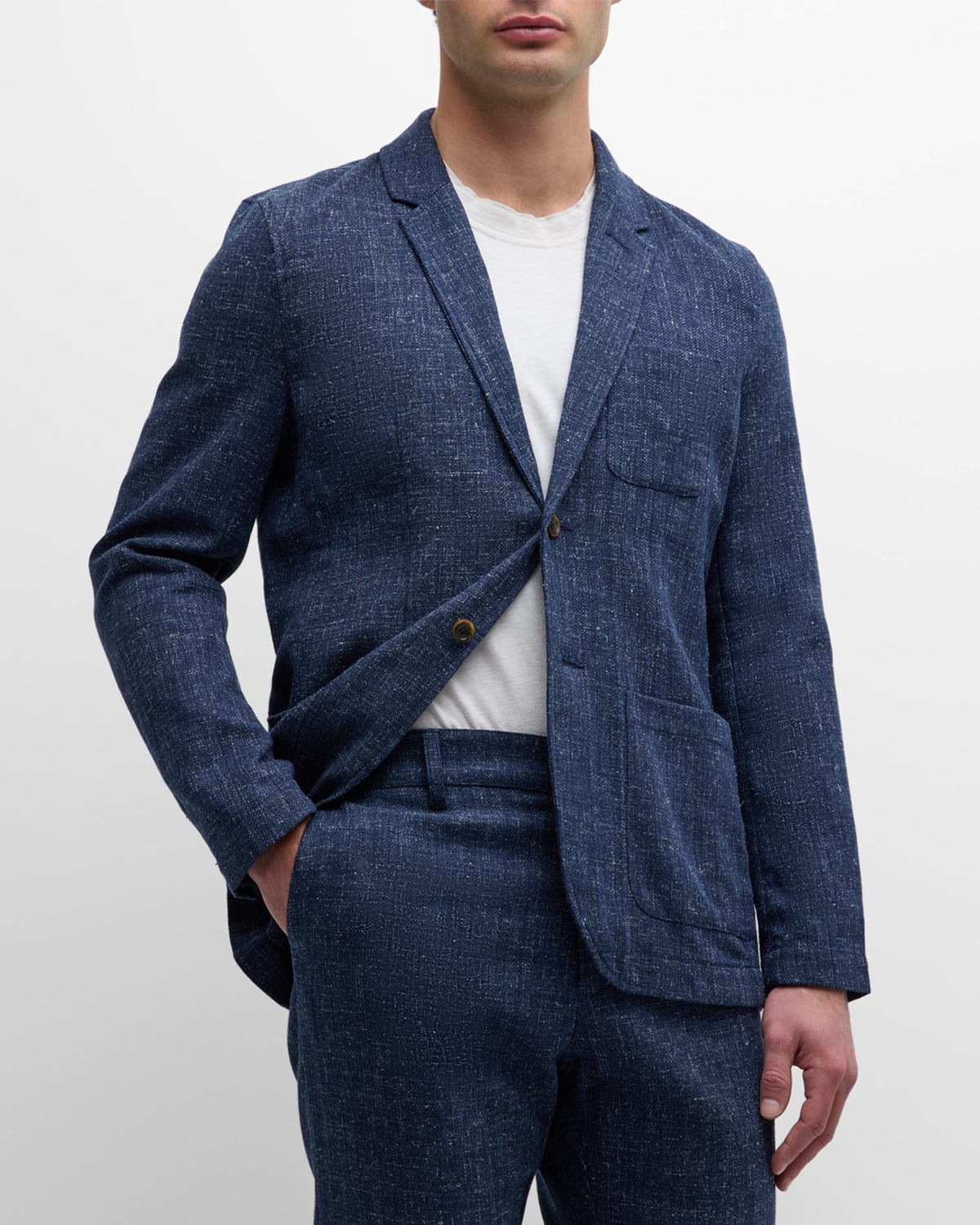Rails Men's Idris Single-Breasted Twill Blazer
