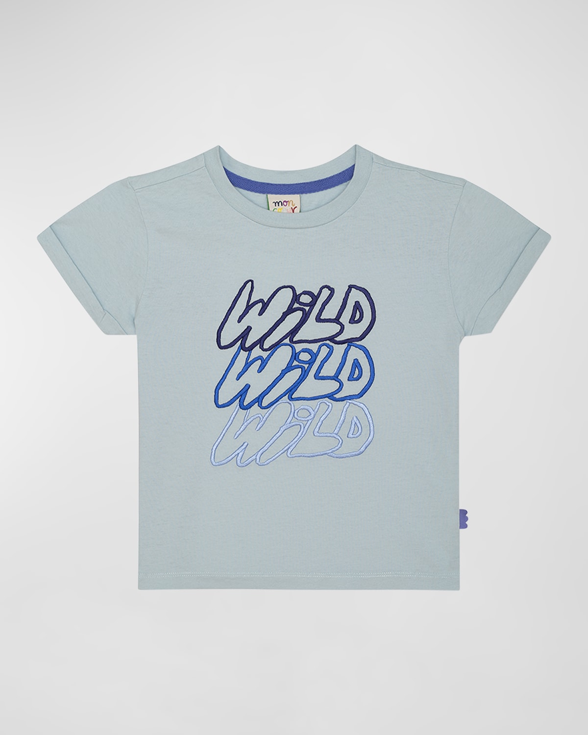 Mon Coeur Boy's Wild Graphic-Print Short-Sleeve Cotton T-Shirt, Size 2-8