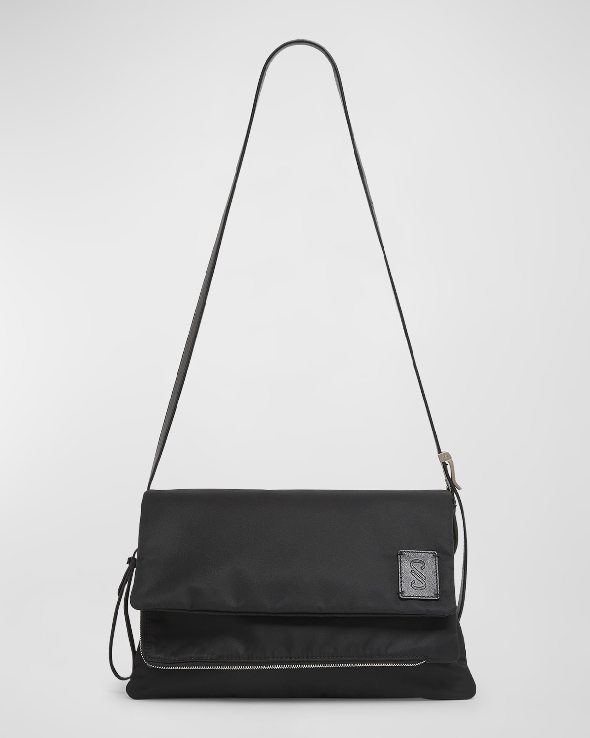 Proenza Schouler City Small Flap Nylon Shoulder Bag