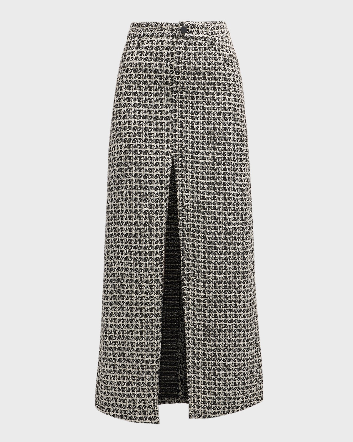 Alice + Olivia Rye Tweed Maxi Skirt