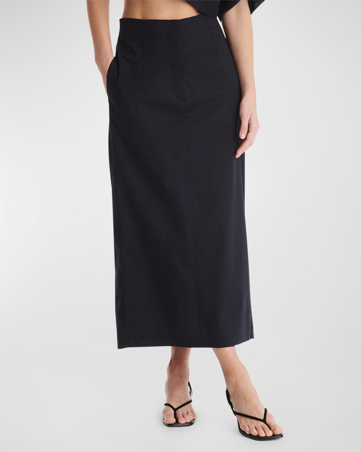 TWP I Feel A Sin Coming On Midi Pencil Skirt