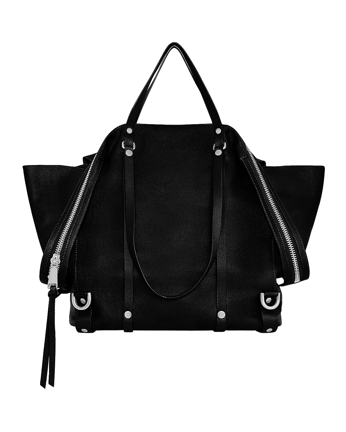 Rebecca Minkoff Surplus Zip Leather Tote Bag