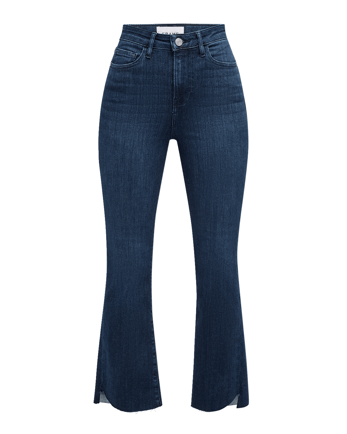 FRAME Le Crop Mini Boot Cascade Hem Jeans