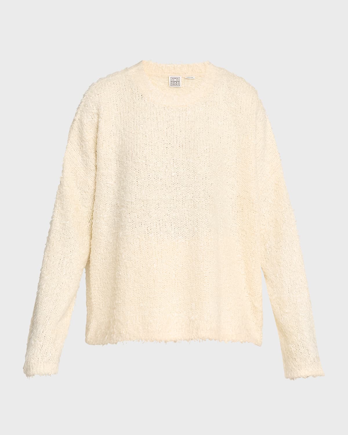 Toteme Boxy Silk Knit Sweater
