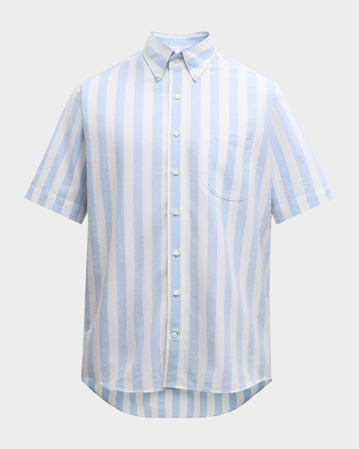 Sid Mashburn Men's Cabana Stripe Oxford Sport Shirt