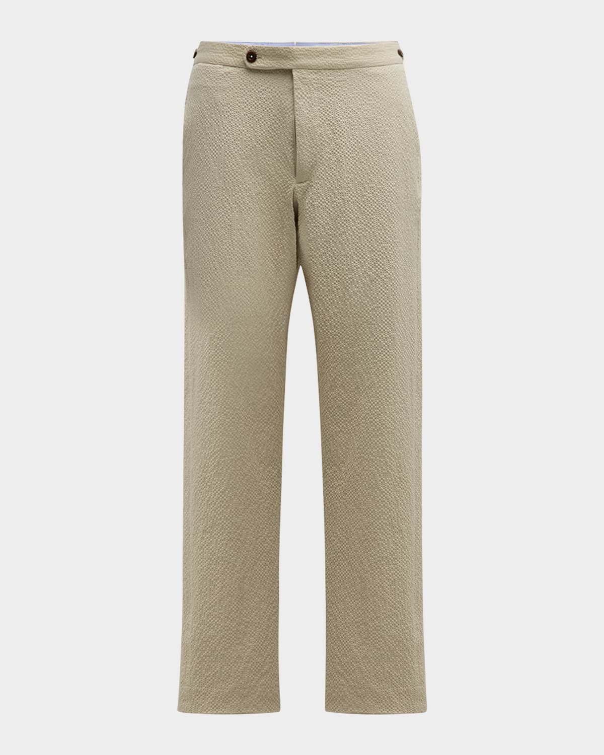 Sid Mashburn Men's Seersucker Side-Tab Sport Trousers