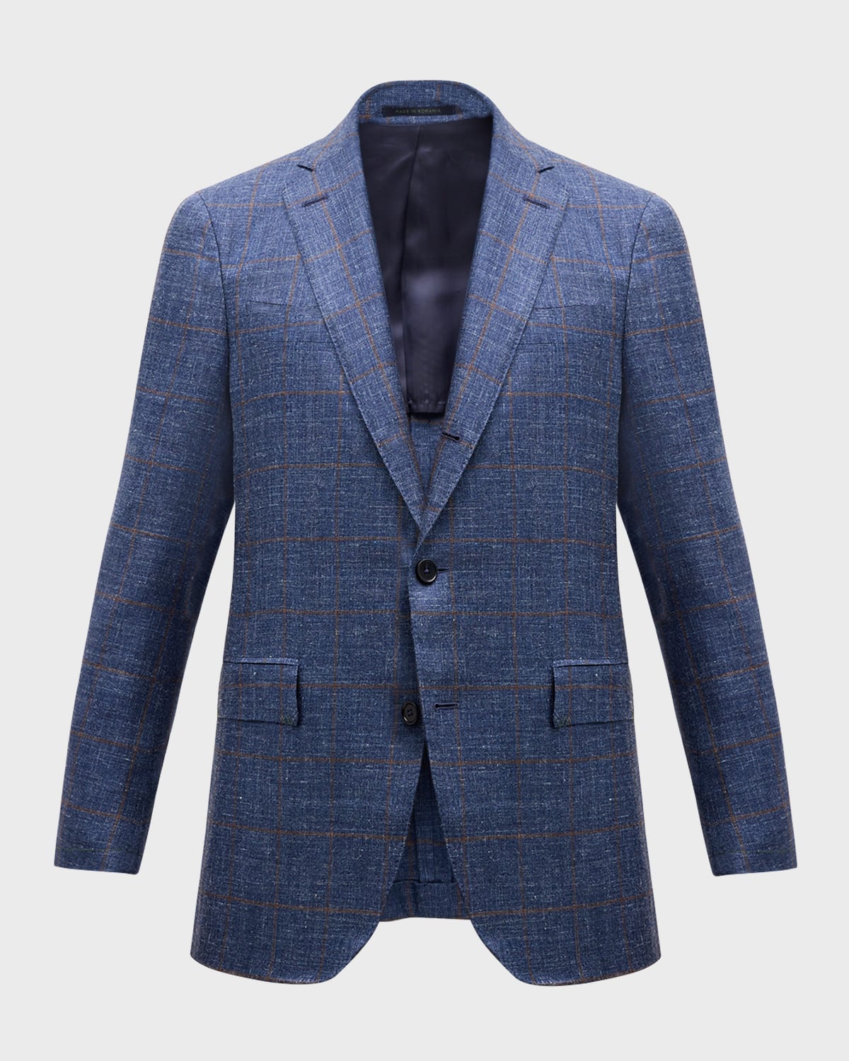 Sid Mashburn Men's Virgil No. 2 Plaid Twill Sport Coat