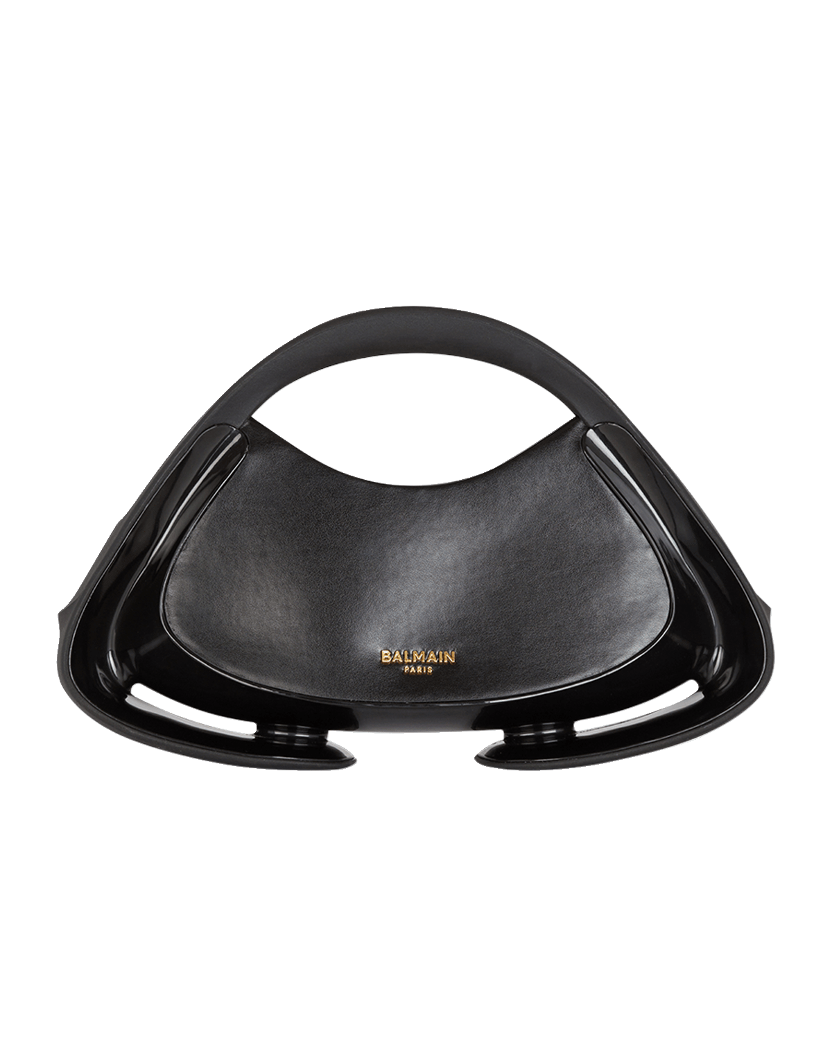 Balmain Jolie Madame Medium Top-Handle Bag in Smooth Polyurethane