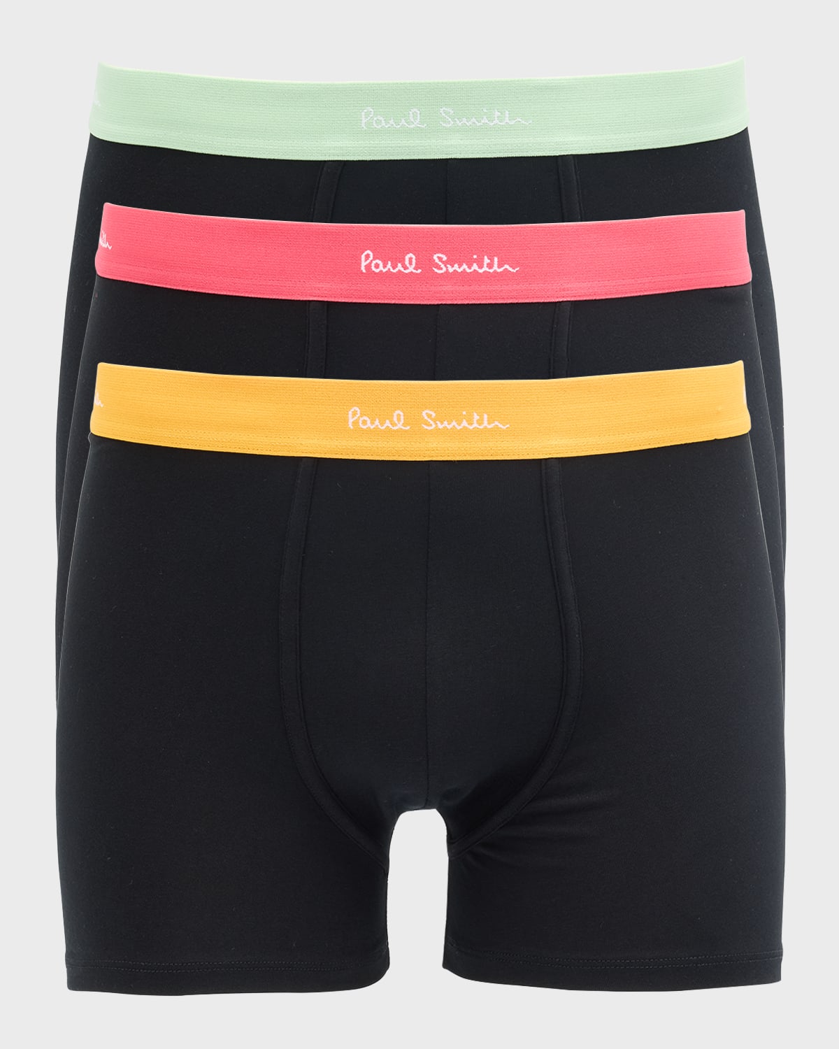 Paul Smith Men 's Color-Band 3-Pack Trunks