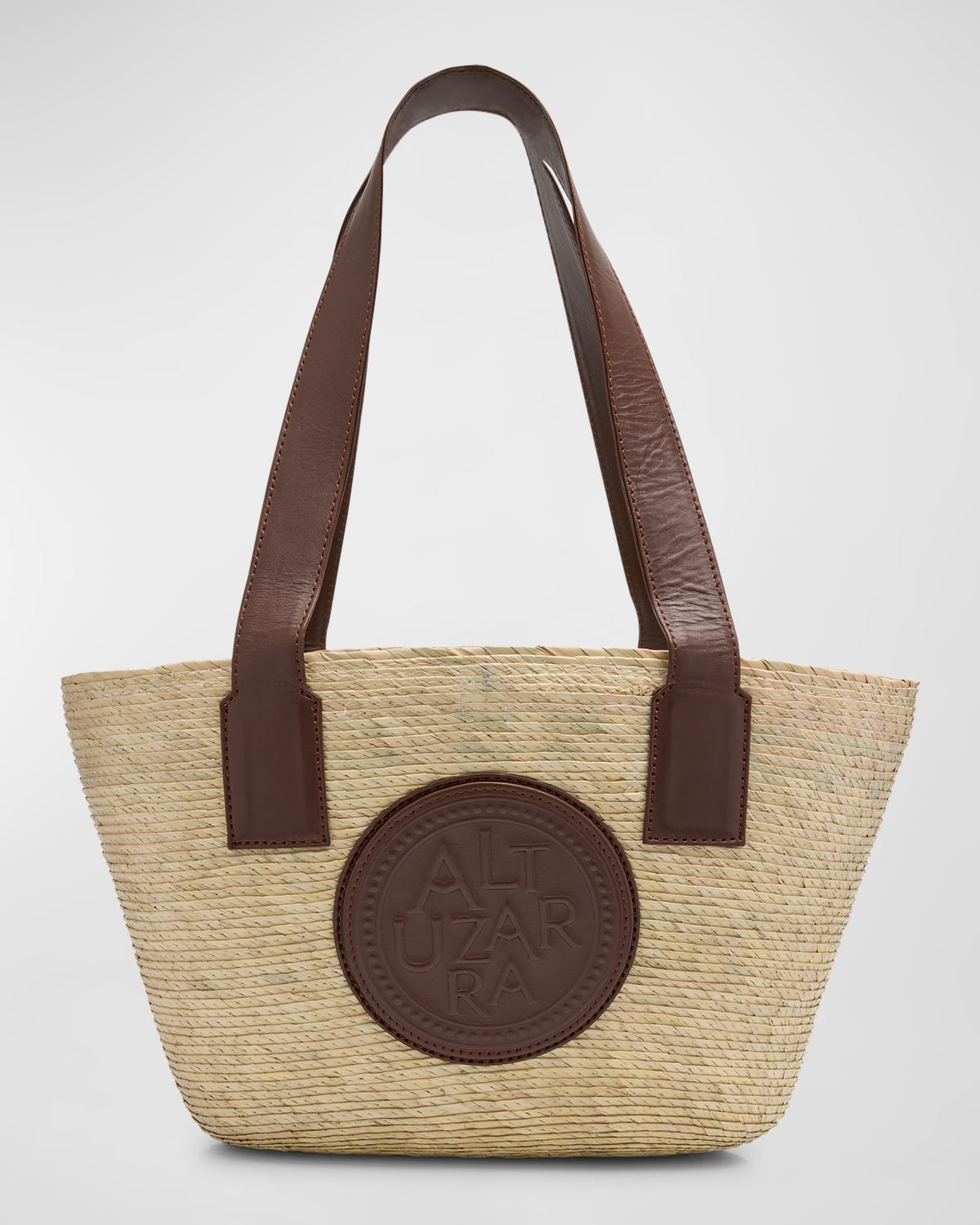 Altuzarra Watermill Small Straw Shoulder Bag