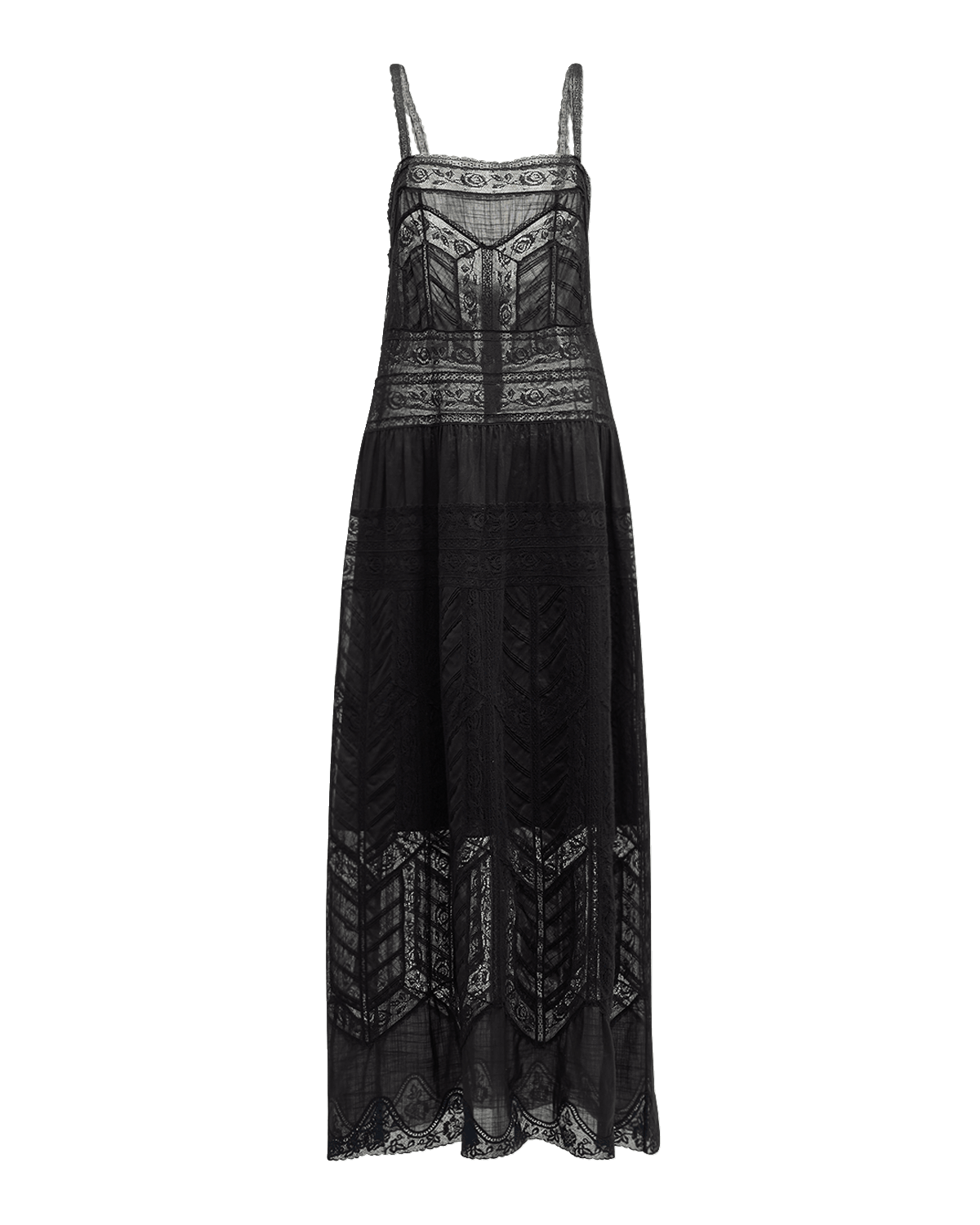 Zimmermann Halliday Lace Trim Slip Dress