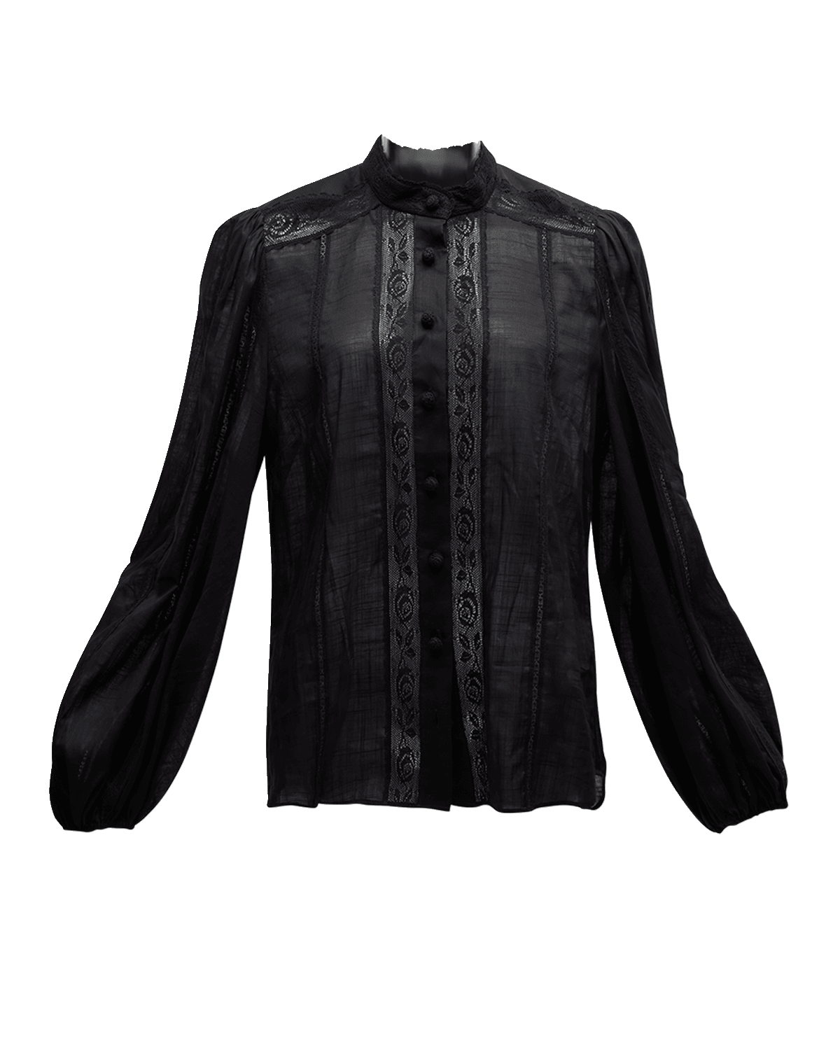 Zimmermann Halliday Lace Trim Shirt