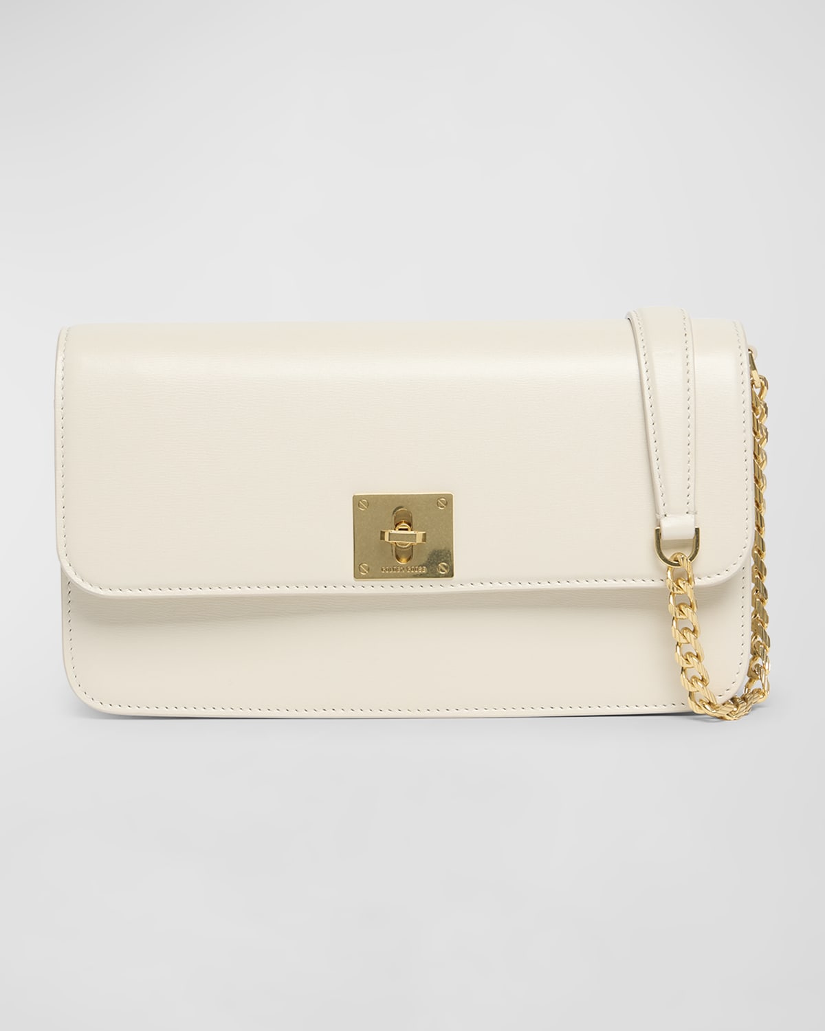 Golden Goose Gioia Flap Leather Shoulder Bag