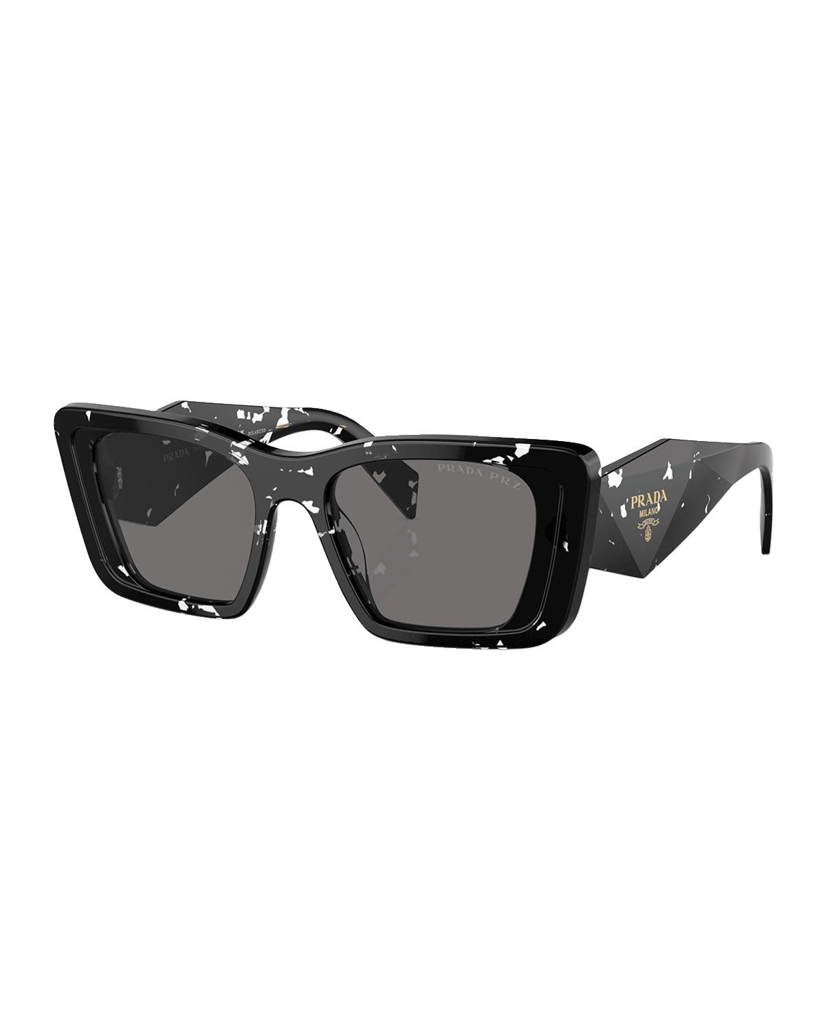 Prada Symbole Bold Acetate Butterfly Sunglasses