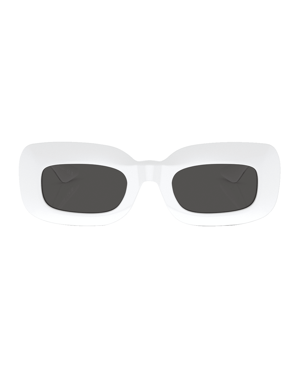 KHAITE x Oliver Peoples Beveled Acetate Rectangle Sunglasses