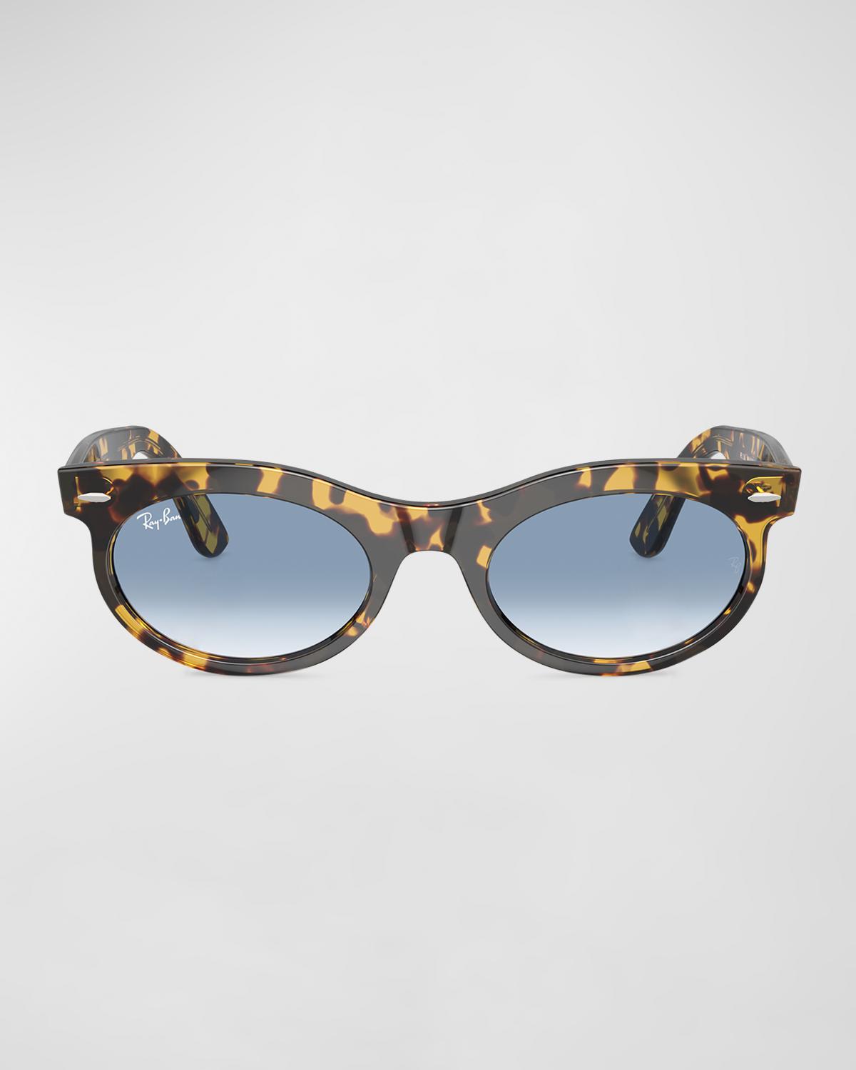 Ray-Ban Wayfarer Oval Gradient Propionate Sunglasses