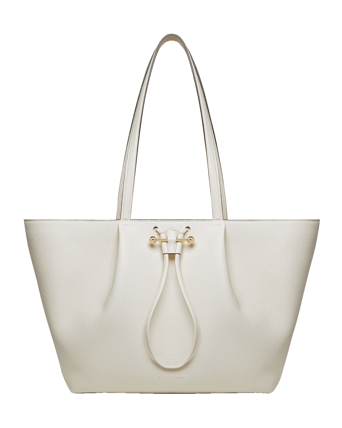 STRATHBERRY Osette Leather Shopper Tote Bag