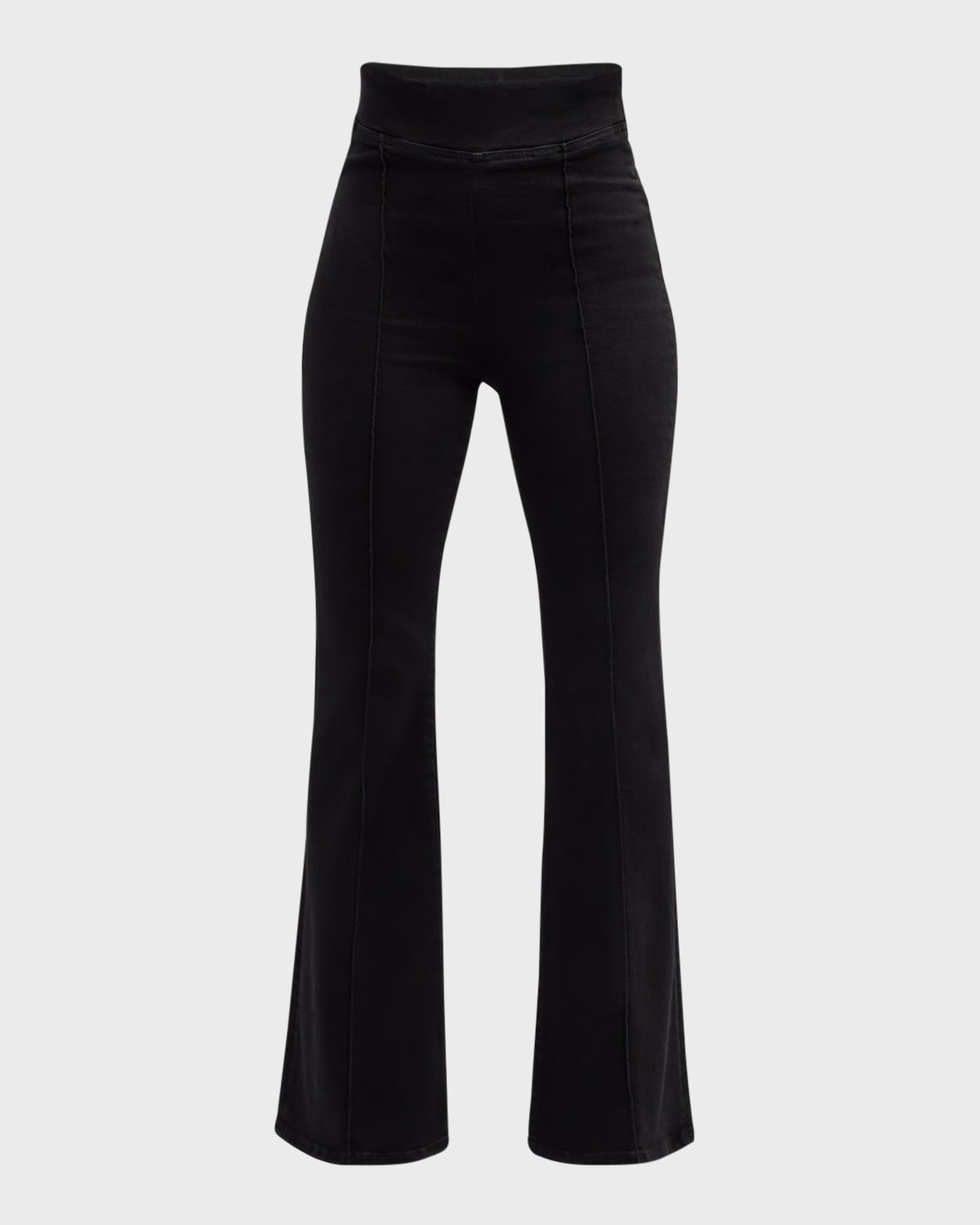 FRAME The Jetset Flare Pintuck Jeans