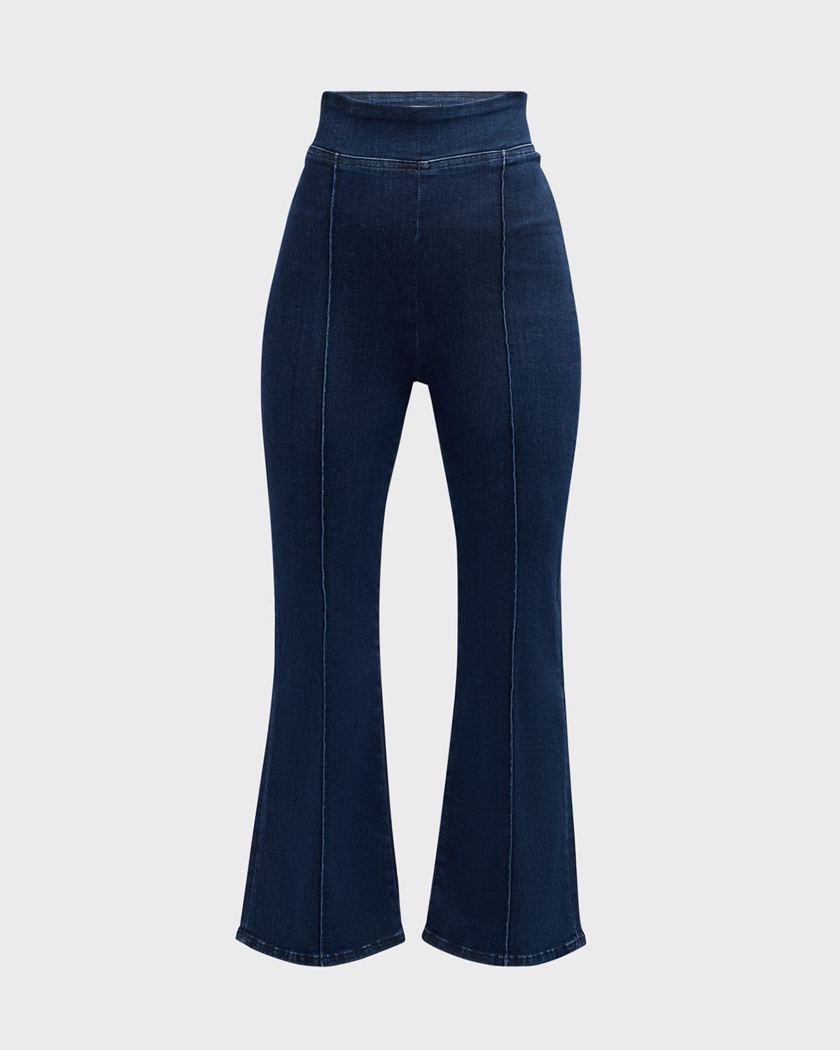 FRAME The Jetset Crop Mini Boot Pintuck Jeans