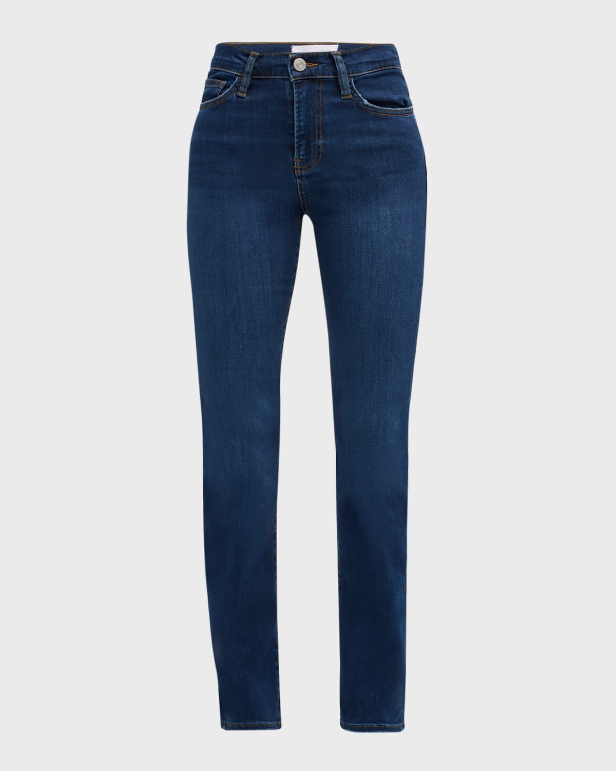 FRAME Le High Straight Long Jeans