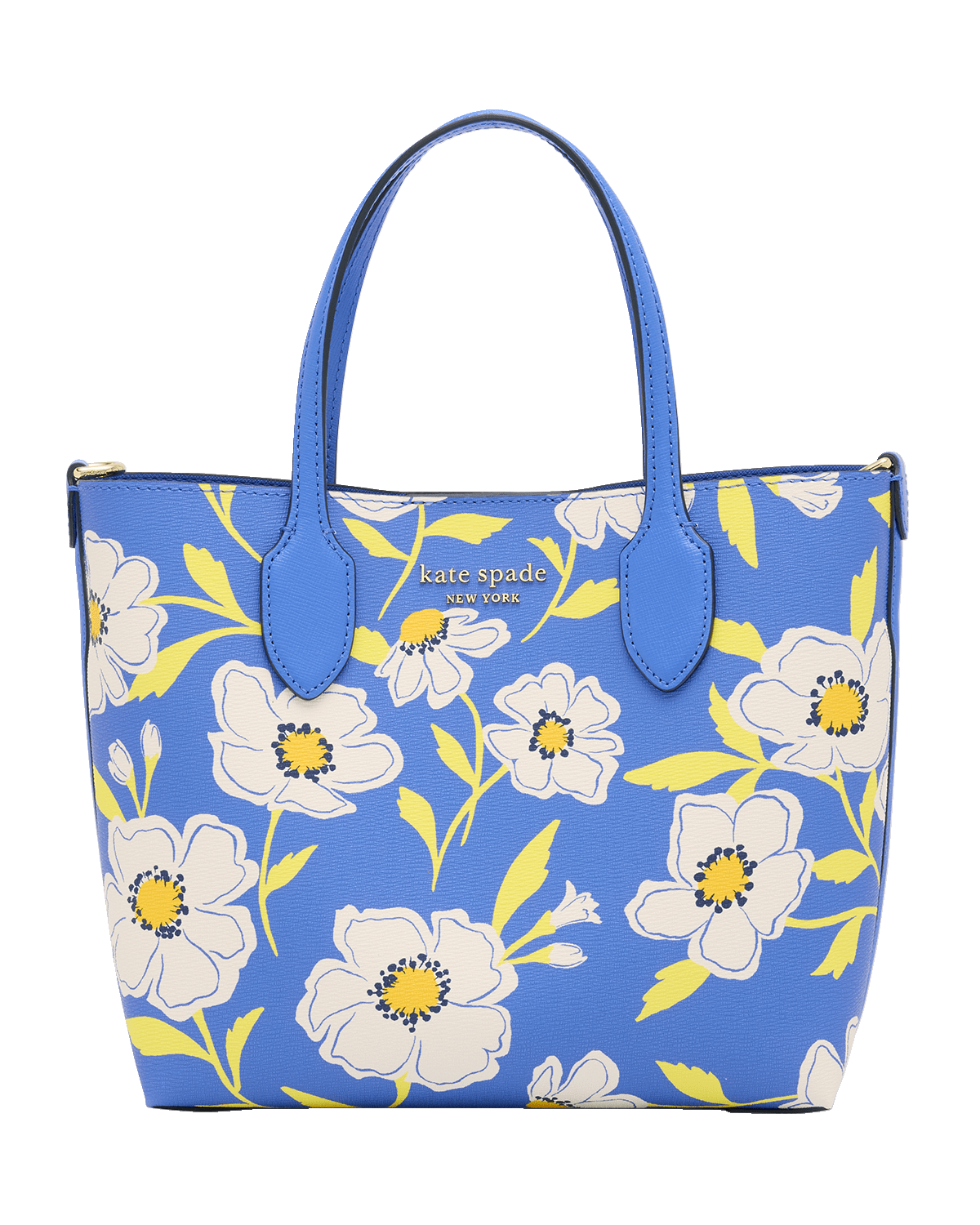 kate spade new york bleecker medium sunshine floral printed tote bag