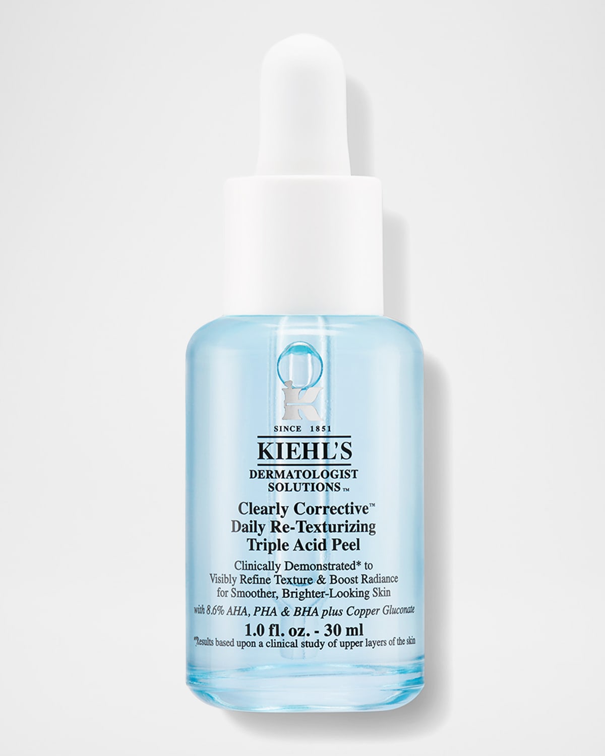 Kiehl's Since 1851 Clearly Corrective™ Daily Re-Texturizing Triple Acid Peel, 1 oz.