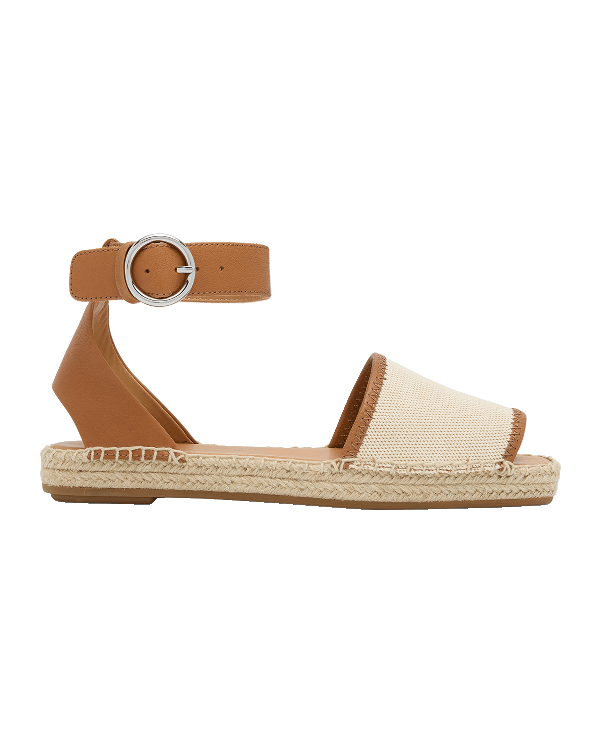 Rag & Bone Anteros Cotton Peep-Toe Espadrilles