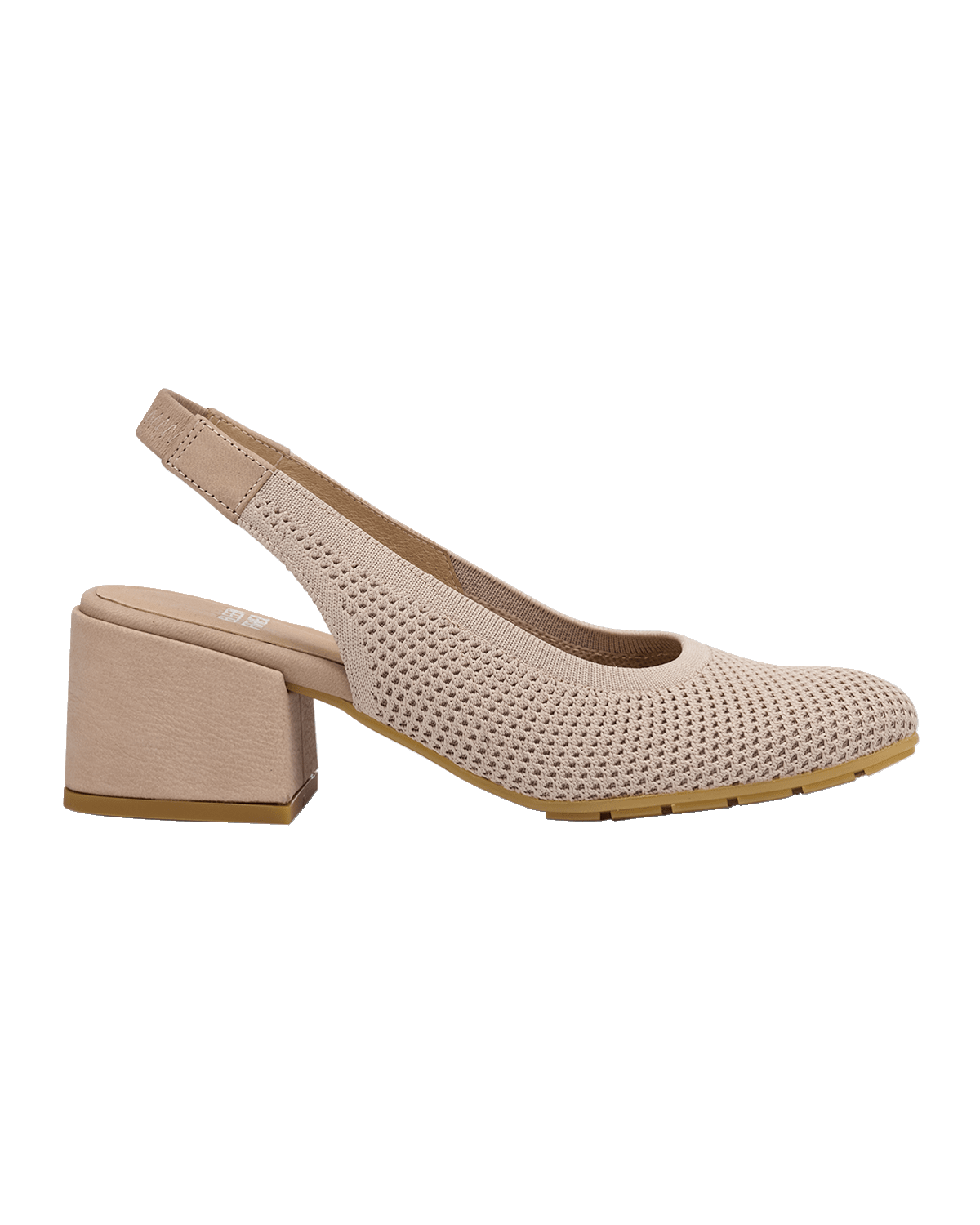 Eileen Fisher Stretch Canvas Slingback Pumps